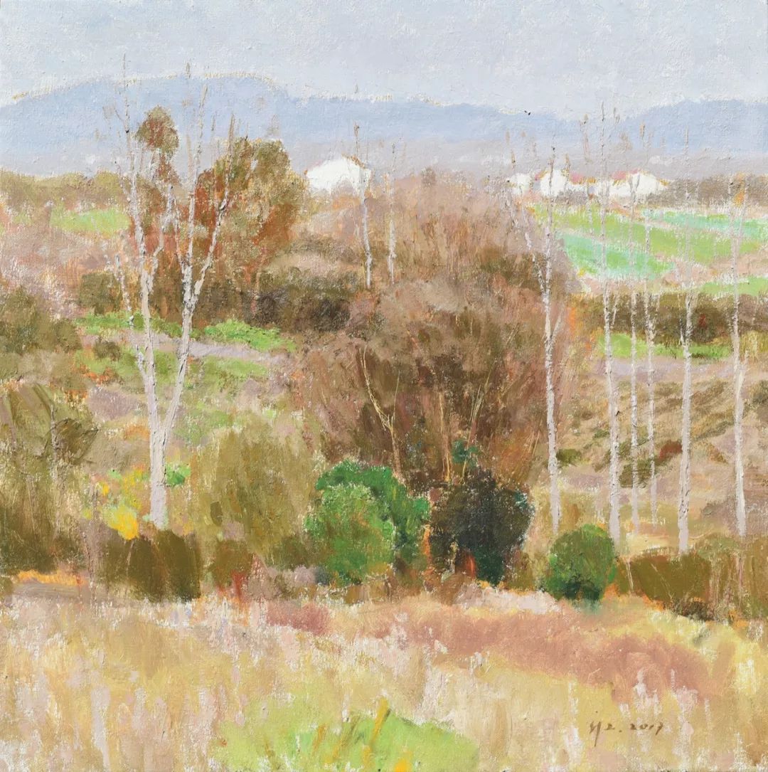 高级色彩,沈行工独特的诗意性油画