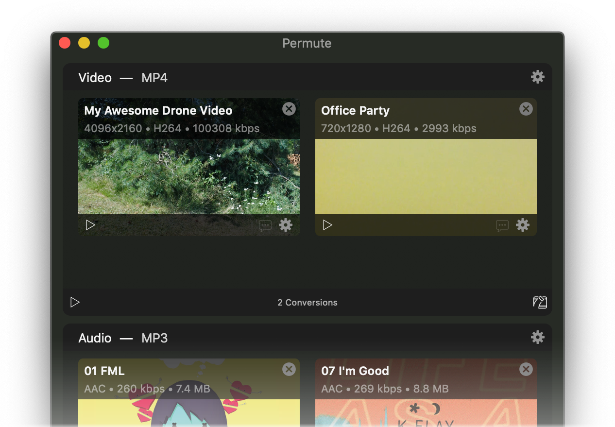 Mac电脑好用的视频格式转换软件 Permute v3.8.9 特别版-HEU8