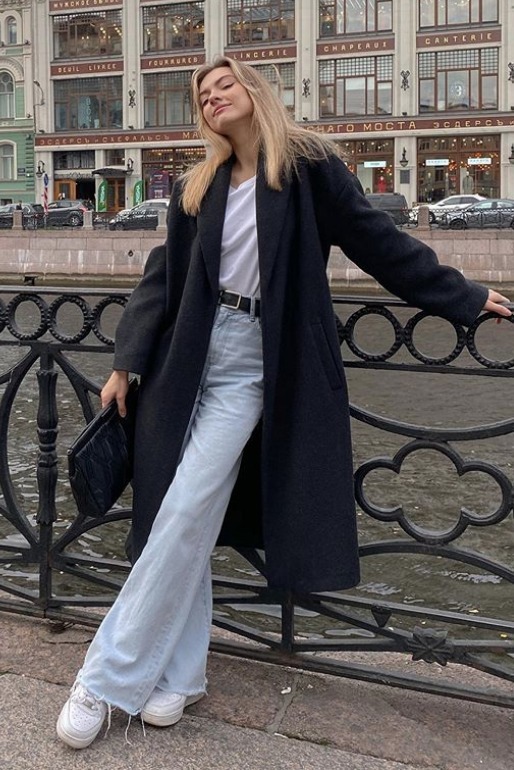 大衣 黑色大衣+基本款,美炸了!