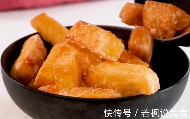剩馒头吃不完只需1分钟，做成小孩最爱吃的零食，酥脆香甜！