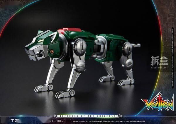 机器人|Blitzway 新品： 百兽王Voltron(战神金刚) -CARBOTIX系列可动手办（38CM高）