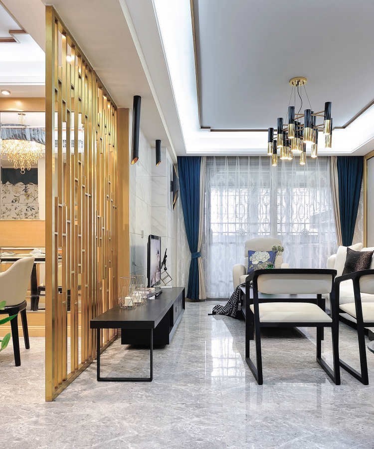 现代|夫妻二人大胆将两室改一室,70平之家也很宽敞,巧妙隔断值得学习