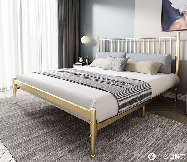 不锈钢|装修日记 篇三十二:没甲醛也没味的铁艺床,为啥塌了?支撑/床板/高度/材质/喷漆/颜色/安装,7个选购要点大盘点!