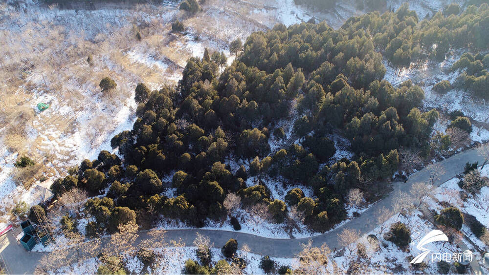 －18.3℃俯瞰济南千佛山“北国风光”