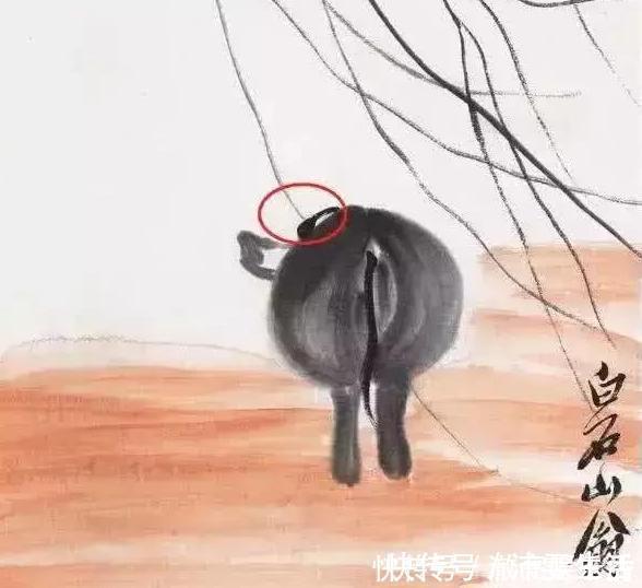 绘画&齐白石画了只没有头的水牛,价值却高达1千万,专家:放大看看