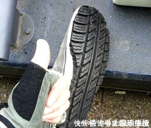 鞋底|直击牛人制作的防滑鞋底，这种鞋底至少能穿10年