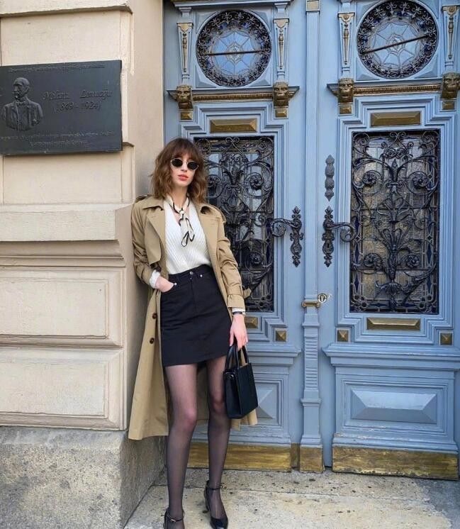 博主|充满法式味道的ins博主 轻甜感的风格很适合秋天