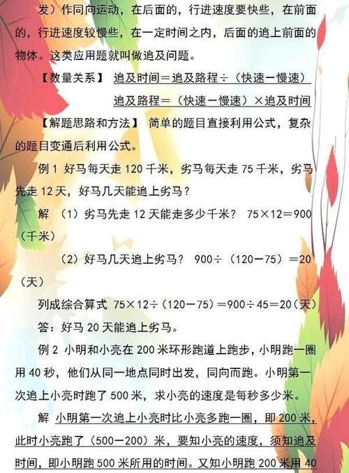 满分|数学老师坦言：这套小学经典应用题详解！吃透再笨也能拿满分