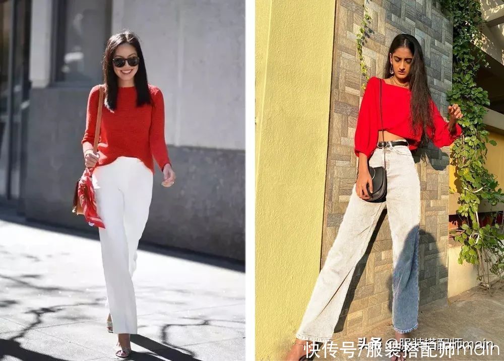 对于爱穿浅色系衣服的我来说，白色阔腿裤时髦是因为这三点