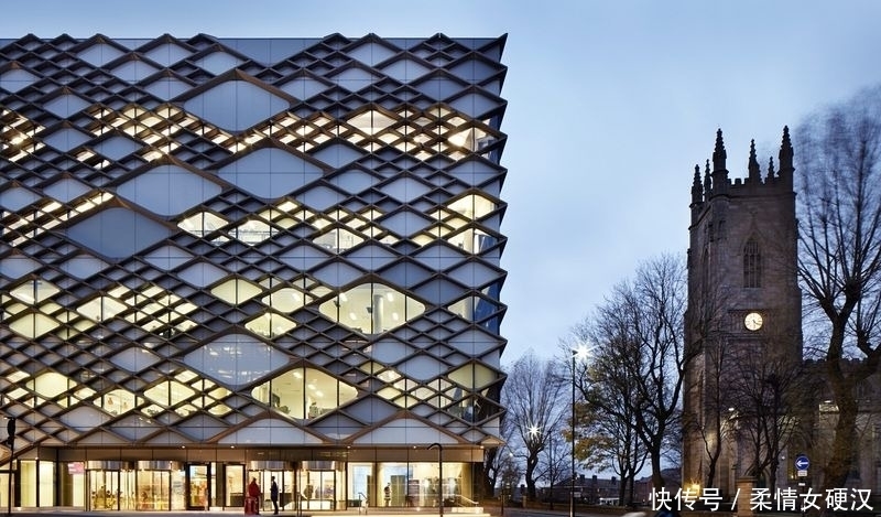 英格兰谢菲尔德大学钻石大厦,花费8100万英镑建设!