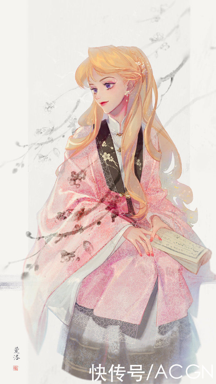 迪士尼公主!看过太多中国风的迪士尼公主,我最爱这一组,不仅有汉服还有戏服