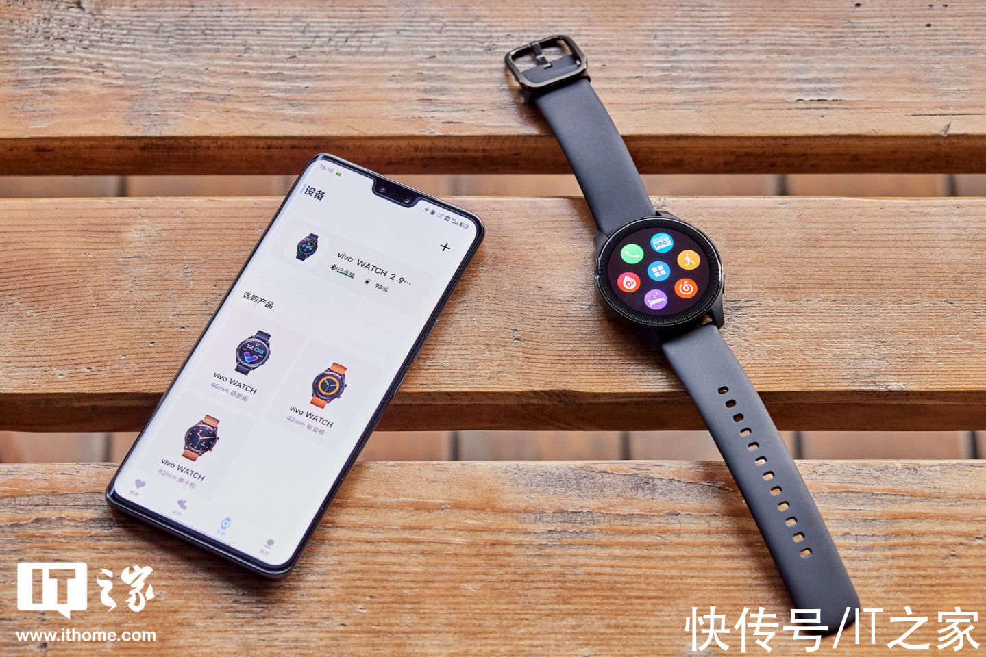 表带|「IT之家开箱」vivo WATCH 2 独立通信智能手表原力黑图赏