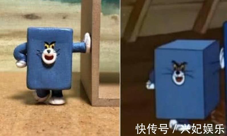 汤姆猫|史上最强手办汤姆猫有一千种理由让你相信,猫是液体动物,怕了
