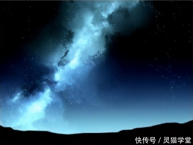 新手|板绘新手怎么画银河?简单粗暴银河画法教程!有手就会系列!