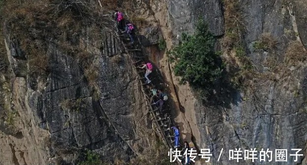 悬崖峭壁|中国四川有一个神秘村庄，全村72户住在1600米悬崖峭壁上，与世隔绝