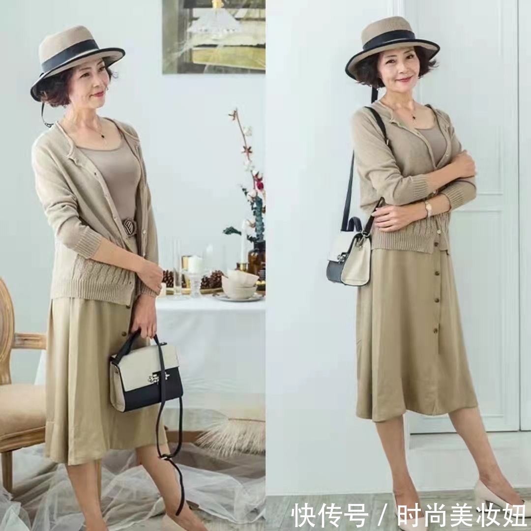 气质|这才是中年妈妈该有的穿搭,端庄优雅又高级,每套都很显气质