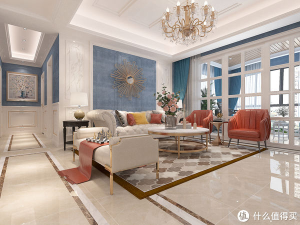 美式|受邀参加闺蜜的新房,180㎡的美式风,全屋充满了温馨,真的很羡慕