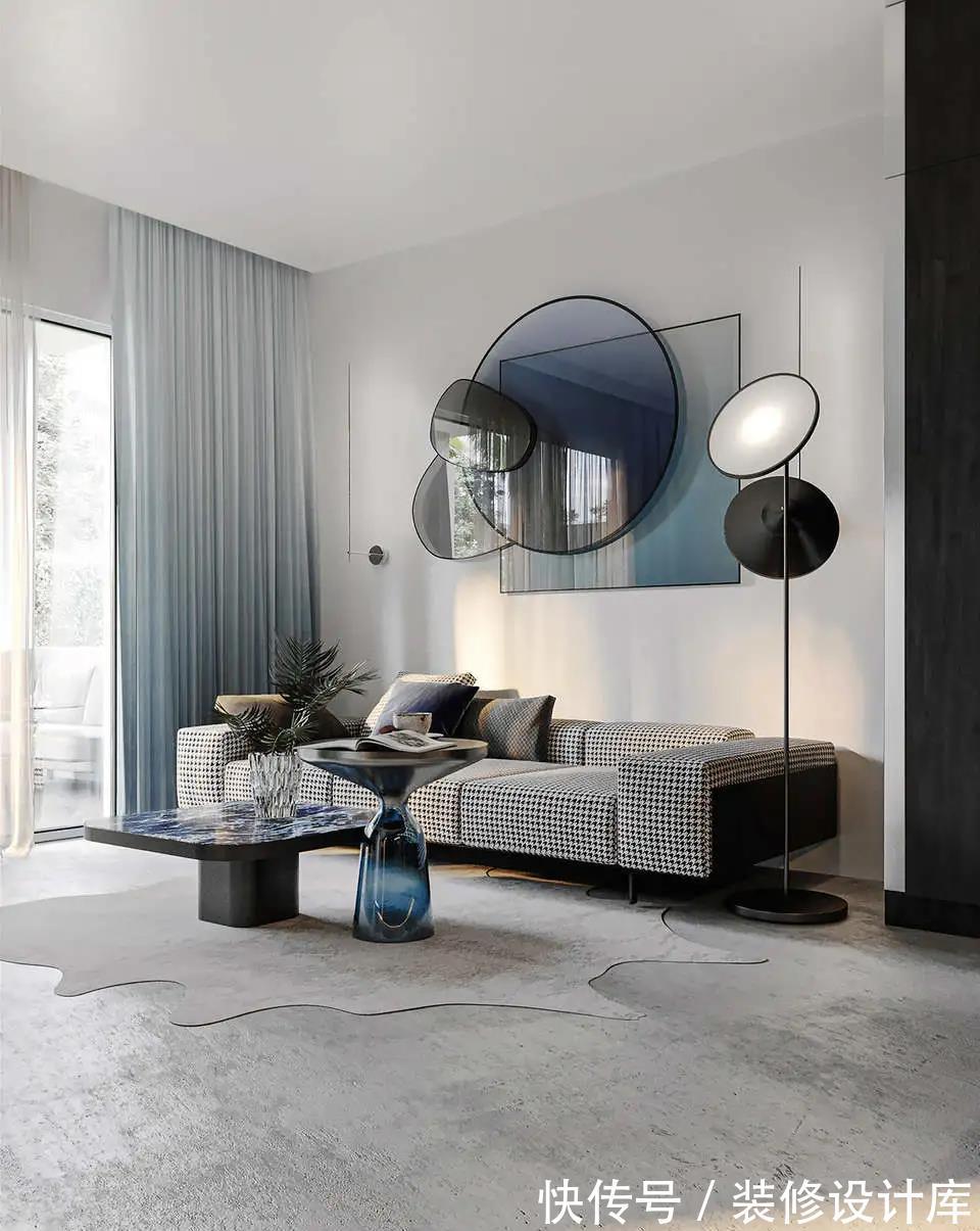 过时|笨重大沙发早过时了！客厅这样设计，立马大5㎡