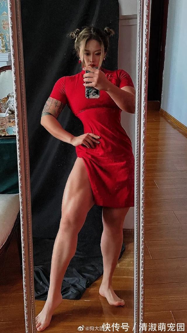 犯规|安徽“筋肉女仆”身材太犯规，网友：堪称“女版鹿晨辉”