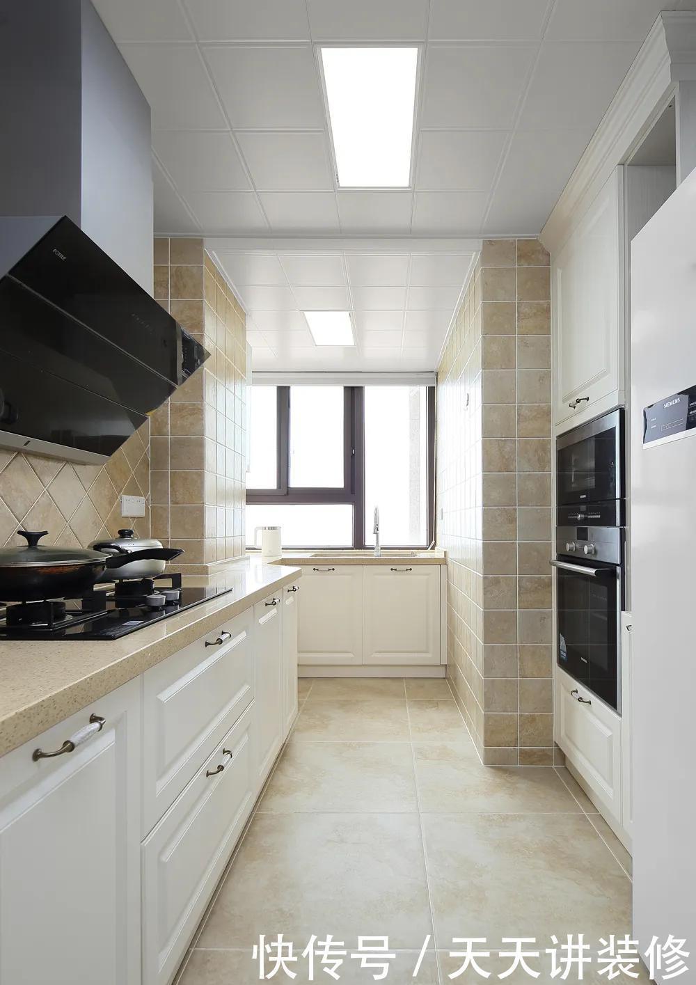 现代|127㎡现代美式风格新房装修,浪漫优雅简洁大方!