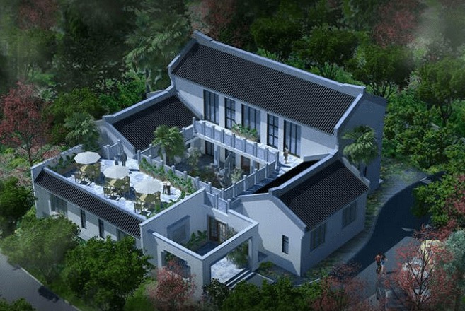 别墅|艺工坊丨十分实用的别墅中式设计方案