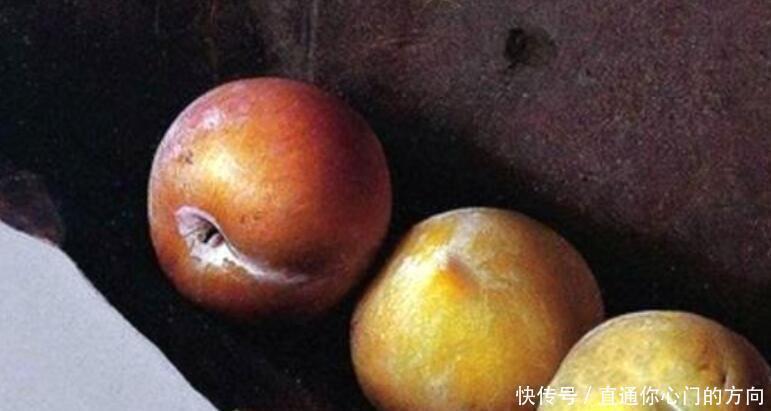 冷军画柿子沾着“石灰”,卖149万不过瘾,改画李子,却卖200万