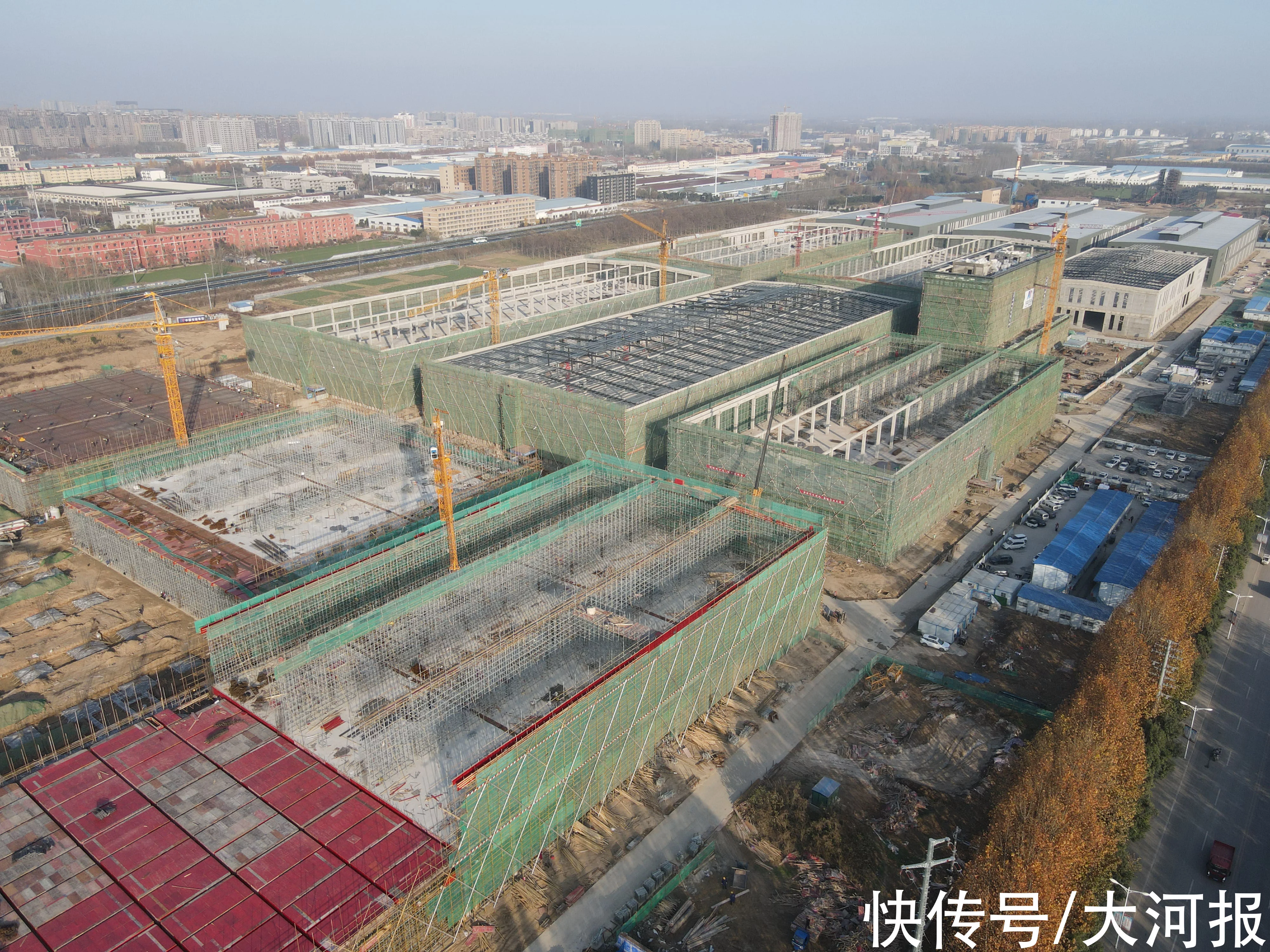 夏邑生态印染科技产业园项目获评“商丘市建筑工程安全文明标准化示范工地”(图7)