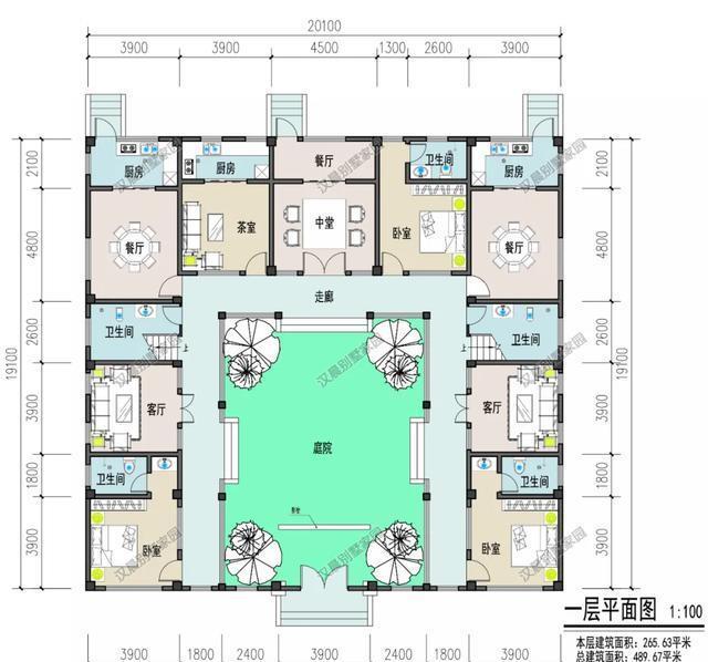 中式|58万盖一栋中式三合院，兄弟双拼共庭院，享受和谐幸福的生活