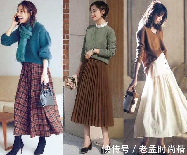 搭配|冬天也不能放弃裙子,这3种裙子一年四季都可穿,搭配多样还好看