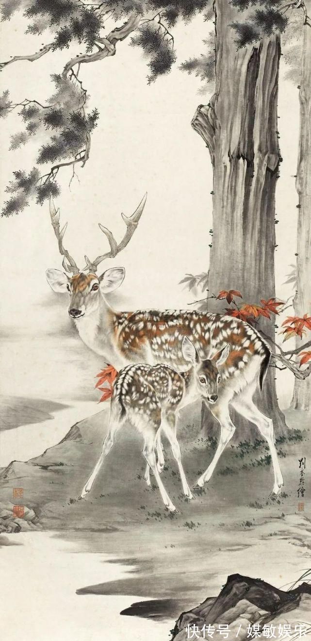 冷军#作品胜过齐白石,国画风格超过冷军,一张国画价值15亿