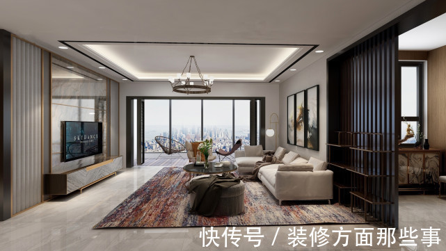 卧室|145平简洁明快的新中式风，这样设计既传承又创新