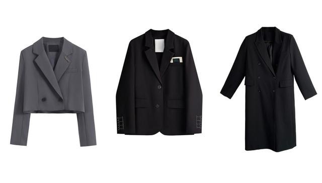 西装外套 初秋外套穿搭公式!照着穿,超时髦!