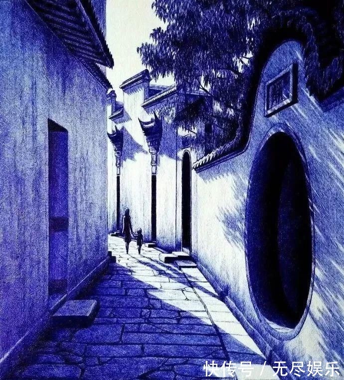 圆珠笔$极品六大钢笔画,我是一张张跪着看完的,简直美爆