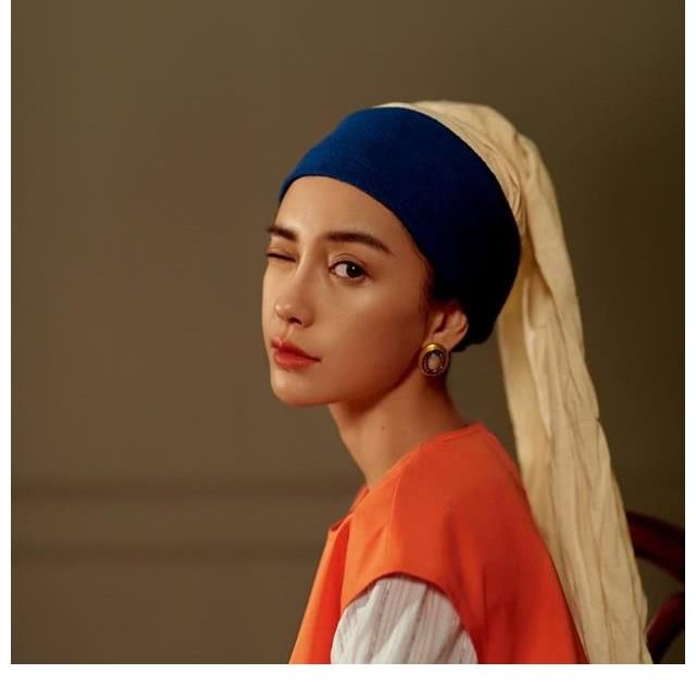 元气|杨颖双马尾发型好看得过分，明明是少女的样子，却是小糯米妈妈？