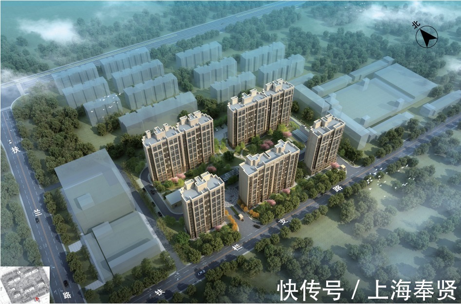 封顶|这个街道第一个动迁安置基地结构封顶啦!