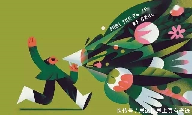 简单的几何图形,大胆的构图,独树一帜的扁平化绘画风格!!