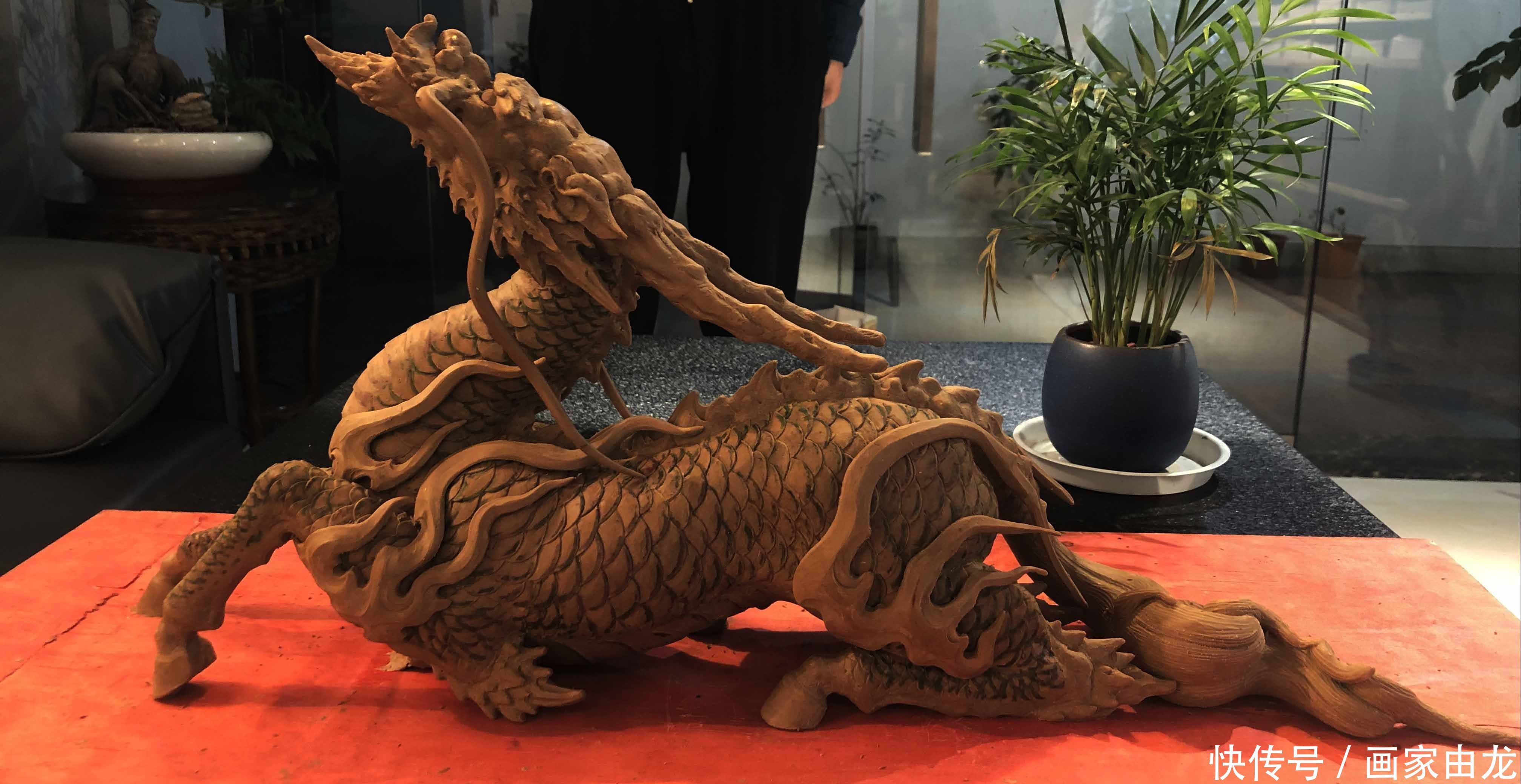 神兽设计|由龙作品|麒麟铜雕之泥稿制作| 设计