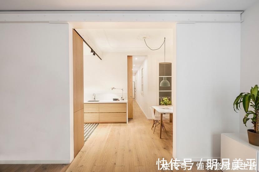 柜子|买这套105㎡房，装修坚持己见全屋做开放式设计，家里敞亮时尚