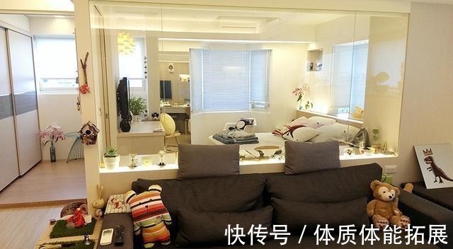 浴室镜|坚持自律从不断舍离,59㎡的家东西再多也不乱,莫名有点羡慕!