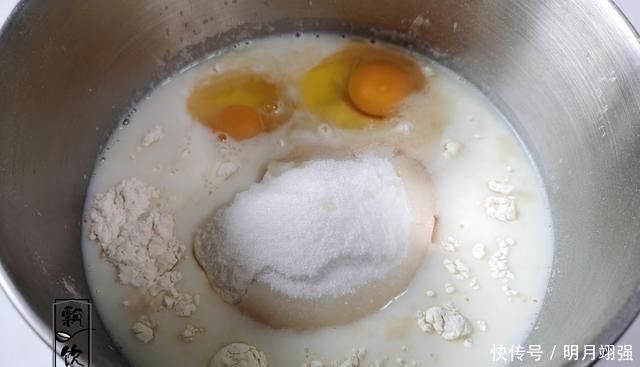 看似平凡却非常好吃的面包, 柔软香甜, 做法简单, 孩子吃着不停嘴