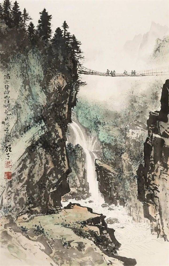  老辣|黎雄才山水：气势雄浑，风格老辣