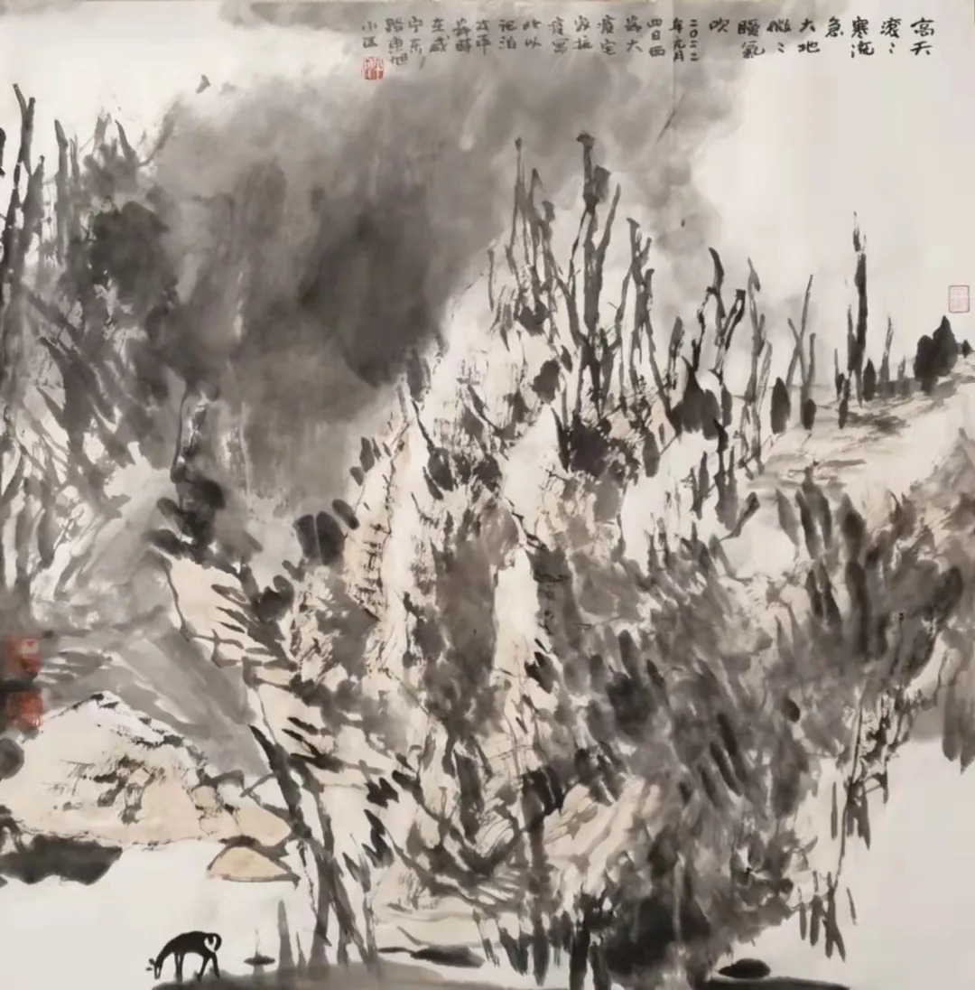 疫情!名家风采 —— 著名画家丁平安先生疫情期间创作最新作品选