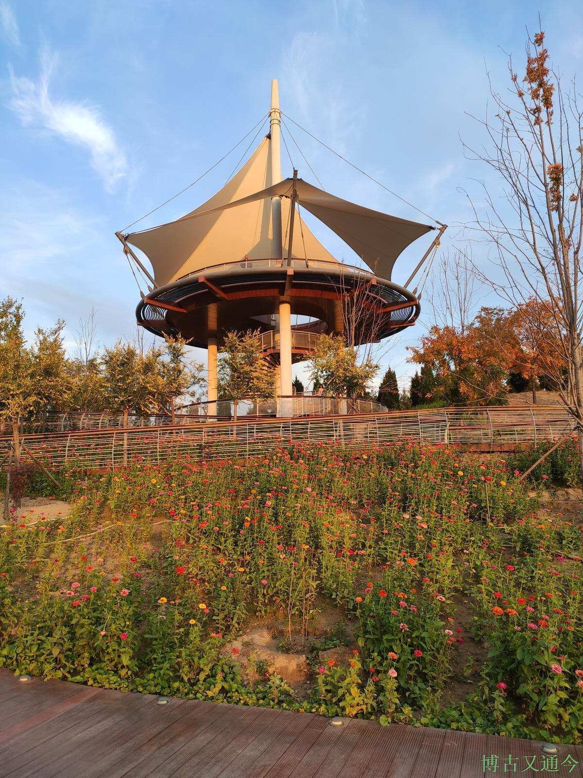 灭亡|夕阳下的温榆河示范区东园(下),看火星般颜色的日落