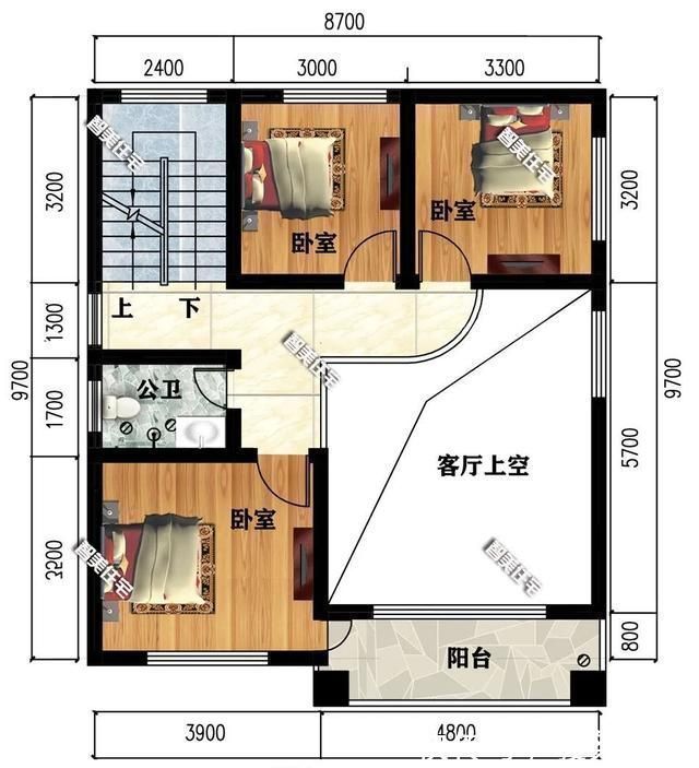 真石漆|小户型简欧别墅，占地面积一百以内，预算28万就能建