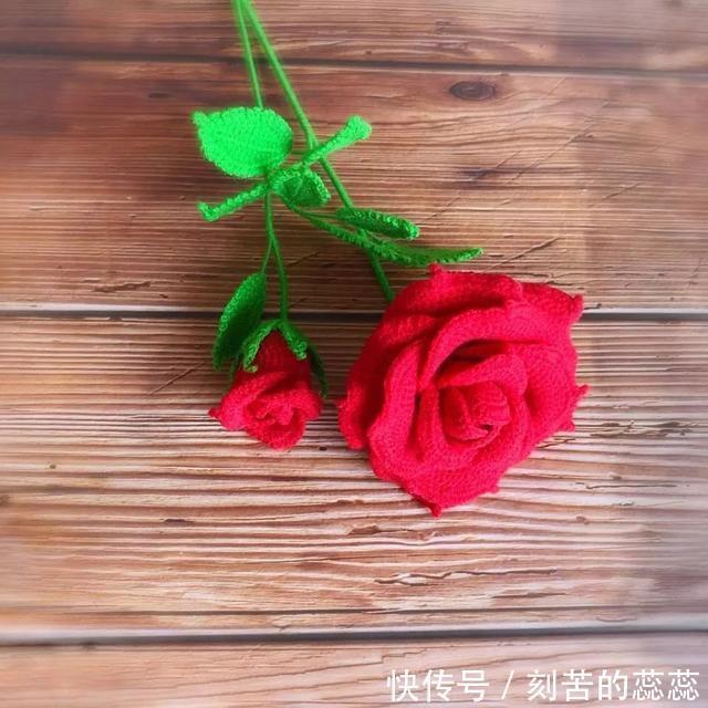 花瓣|钩针玫瑰花，这么漂亮的花，都是一针一线钩出来的！附图解教程