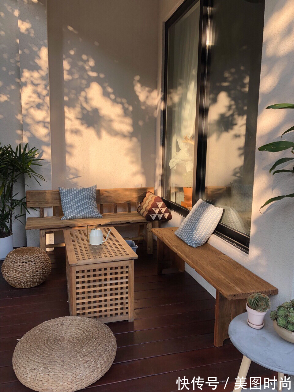 预算8万，改造170㎡别墅“沙漠植物懒人花园”，太好看了