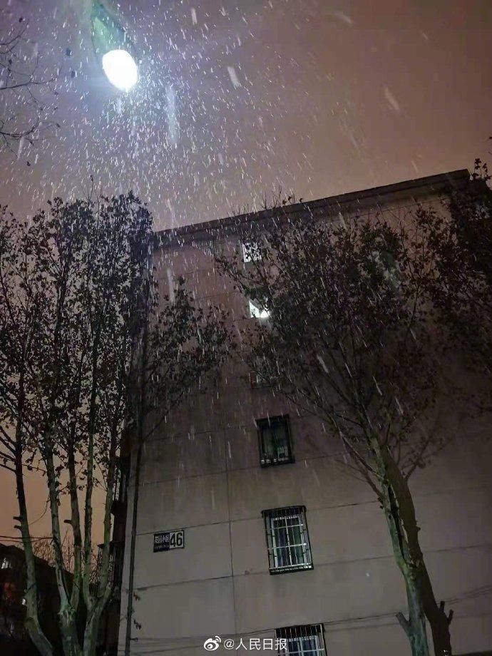 朋友圈|北京市民朋友圈下雪了