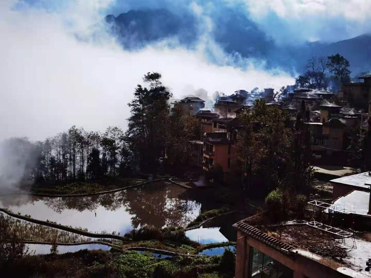 游红河哈尼族彝族自治州多依树梯田景区
