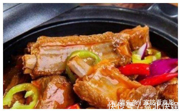 豆角|美食推荐香辣排骨,火爆泡椒腰花,豆腐焖肉,肉末豆角的做法