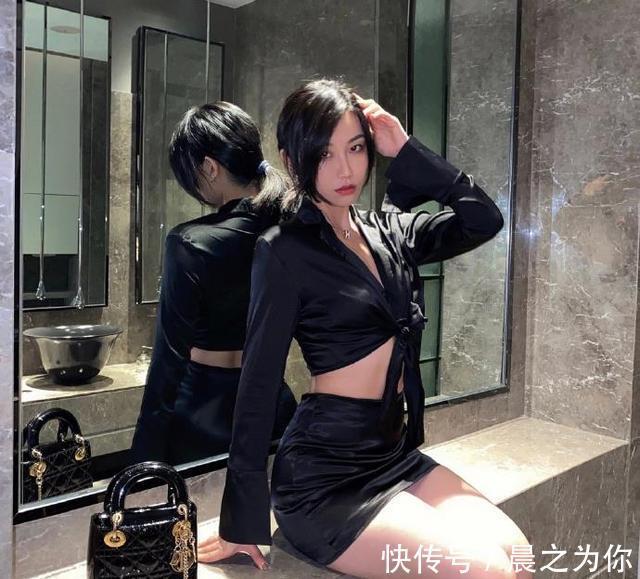 身材|蜜桃女孩张寒希，身体曲线完美，靠健身获得好身材，get同款翘臀